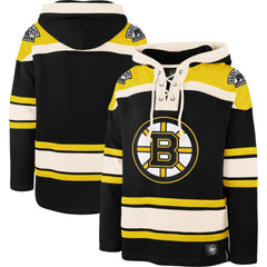 NHL Boston Bruins '47 Superior Lacer Hoodie - Black
