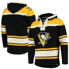 NHL Pittsburgh Penguins '47 Superior Lacer Hoodie - Black