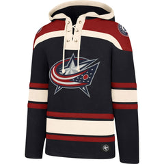 NHL Columbus Blue Jackets '47 Superior Lacer Hoodie - Navy