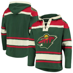 NHL Minnesota Wild '47 Superior Lacer Hoodie - Green