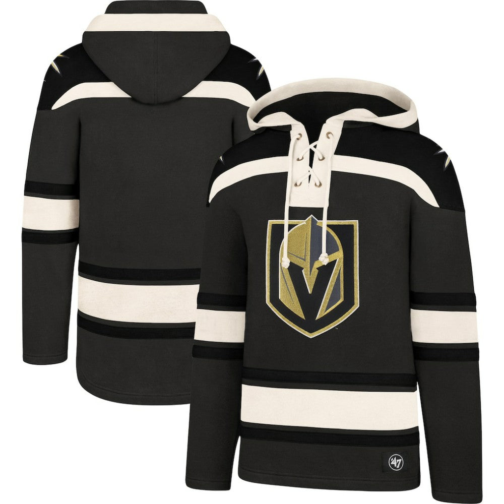 NHL Vegas Golden Knights '47 Superior Lacer Hoodie - Charcoal