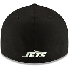New York Jets New Era Omaha Throwback Low Profile 59FIFTY Fitted Hat Black