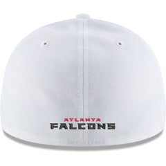 Atlanta Falcons New Era Omaha Low Profile 59FIFTY Fitted Hat White