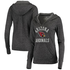 Arizona Cardinals Women's Doubleface Slub Pullover Hoodie Black