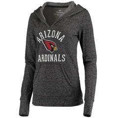 Arizona Cardinals Women's Doubleface Slub Pullover Hoodie Black