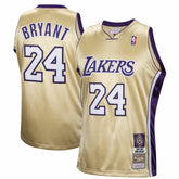 Kobe Bryant Los Angeles Lakers Hall of Fame Class of 2020 #24 Authentic Hardwood Classics Jersey Gold