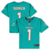 NFL Tua Tagovailoa Miami Dolphins Preschool Game Jersey - Aqua