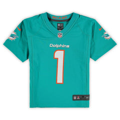 NFL Tua Tagovailoa Miami Dolphins Preschool Game Jersey - Aqua