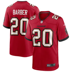 NFL Ronde Barber Tampa Bay Buccaneers Game Retired Player Jersey - Red