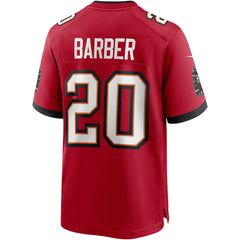 NFL Ronde Barber Tampa Bay Buccaneers Game Retired Player Jersey - Red
