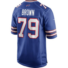 NFL Ruben Brown Buffalo Bills Game Retired Player Jersey - Royal