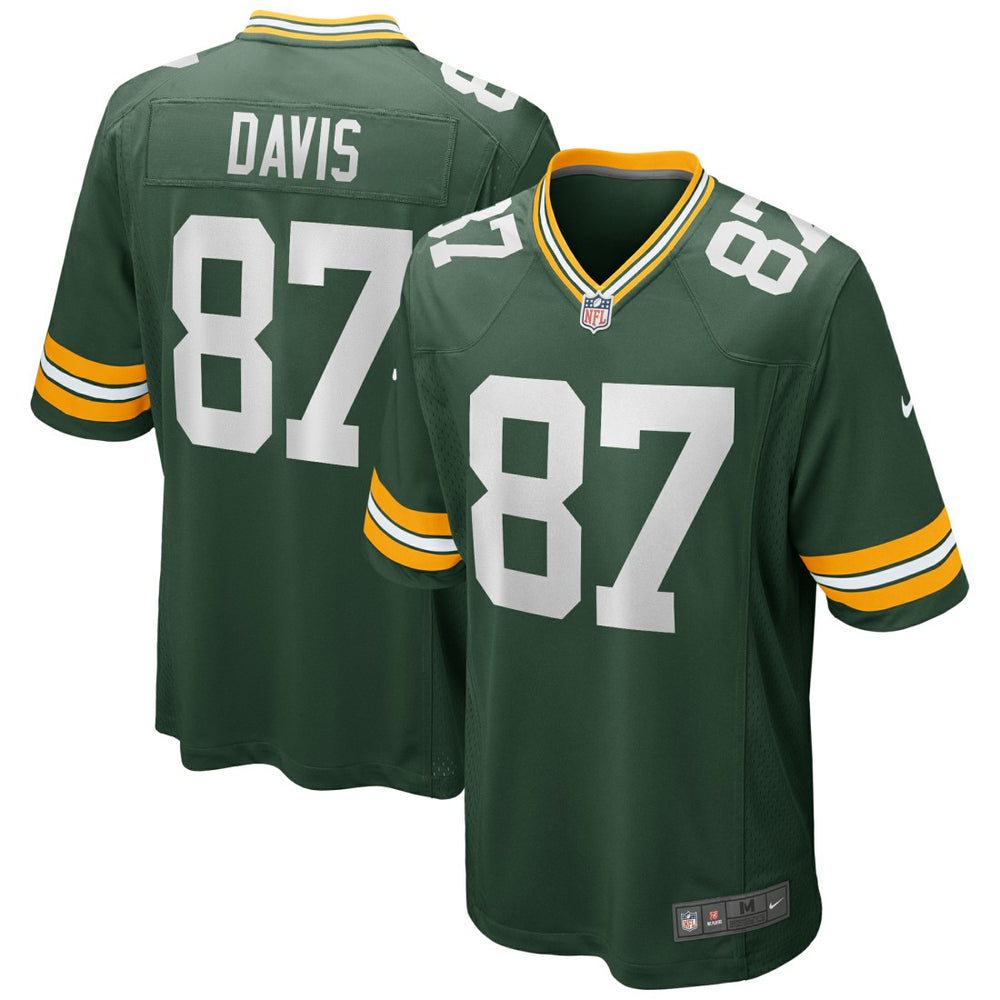 NFL Willie Davis Green Bay Packers Game Retired Player Jersey - Green