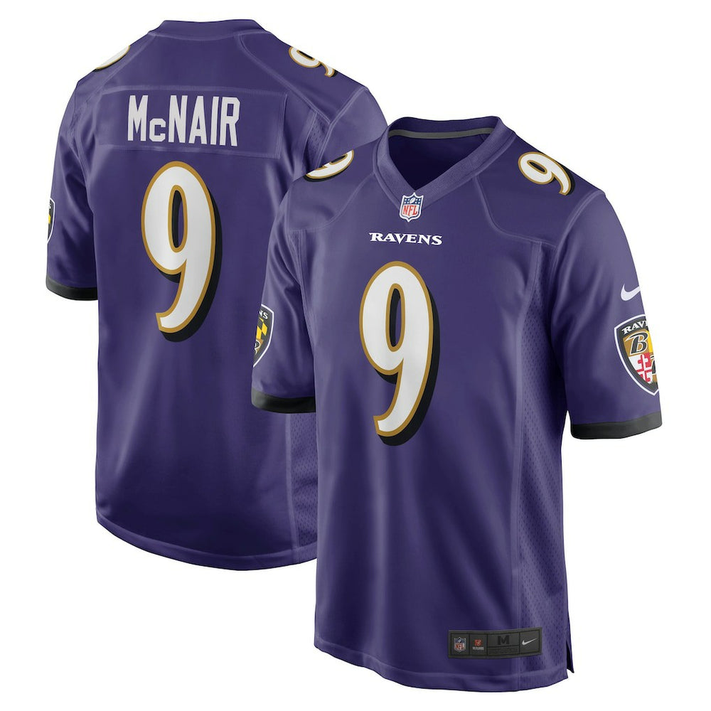 NFL Steve McNair Baltimore Ravens Game Retired Player Jersey - Purple