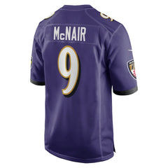 NFL Steve McNair Baltimore Ravens Game Retired Player Jersey - Purple