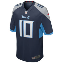 NFL Vince Young Tennessee Titans Game Retired Player Jersey - Navy