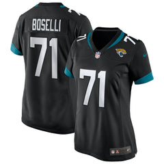 NFL Tony Boselli Jacksonville Jaguars Women's Game Retired Player Jersey - Black