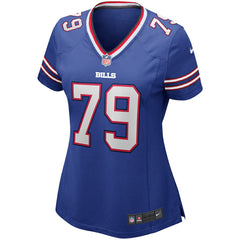 NFL Ruben Brown Buffalo Bills Women's Game Retired Player Jersey - Royal