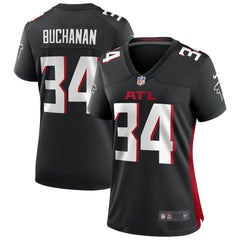 NFL Ray Buchanan Atlanta Falcons Women's Game Retired Player Jersey - Black