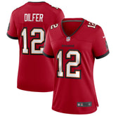 NFL Trent Dilfer Tampa Bay Buccaneers Women's Game Retired Player Jersey - Red