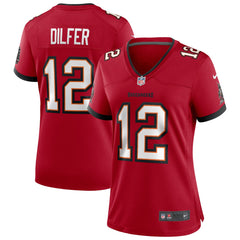 NFL Trent Dilfer Tampa Bay Buccaneers Women's Game Retired Player Jersey - Red