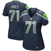NFL Walter Jones Seattle Seahawks Women's Game Retired Player Jersey - College Navy