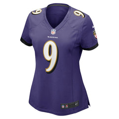 Steve McNair Baltimore Ravens Women's Game Retired Player Jersey Purple