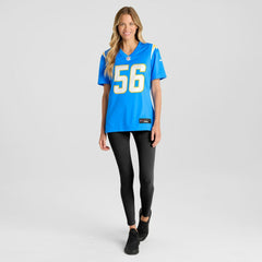 NFL Shawne Merriman Los Angeles Chargers Women's Game Retired Player Jersey - Powder Blue