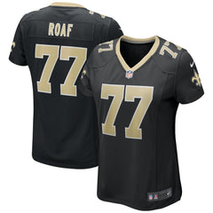 NFL Willie Roaf New Orleans Saints Women's Game Retired Player Jersey - Black