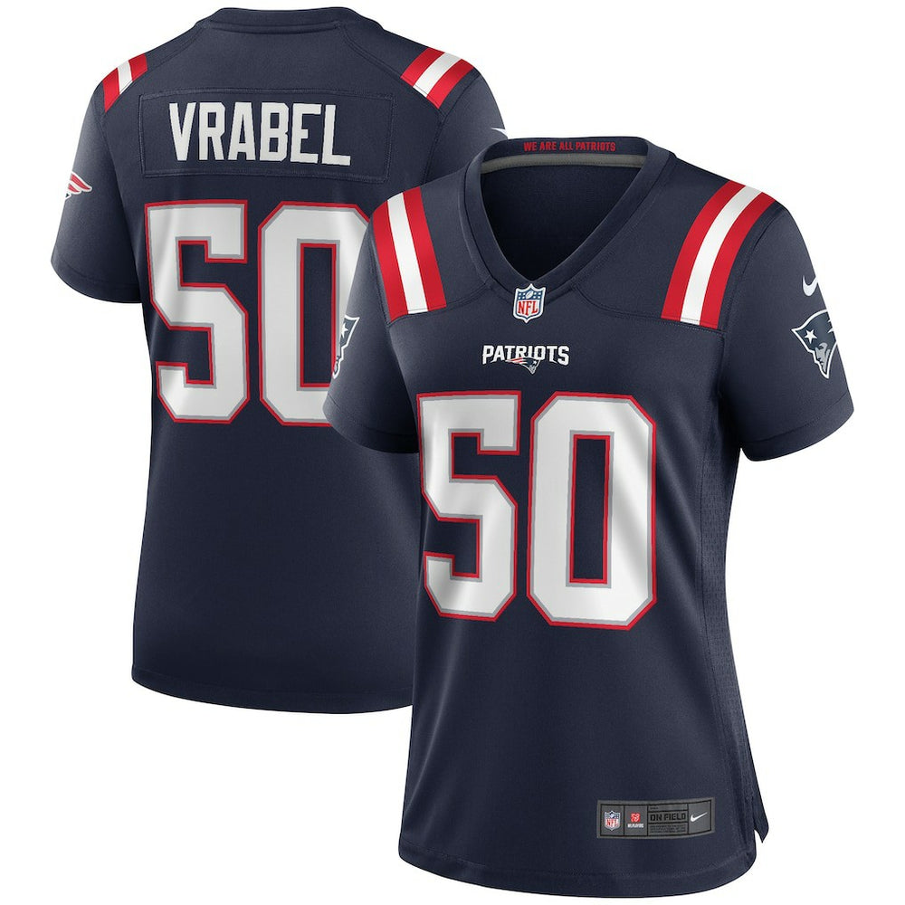 NFL Mike Vrabel New England Patriots Women's Game Retired Player Jersey - Navy