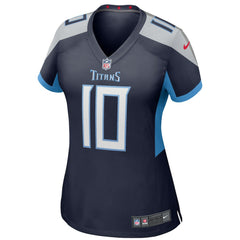 NFL Vince Young Tennessee Titans Women's Game Retired Player Jersey - Navy