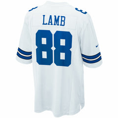 NFL CeeDee Lamb Dallas Cowboys Game Team Jersey - White