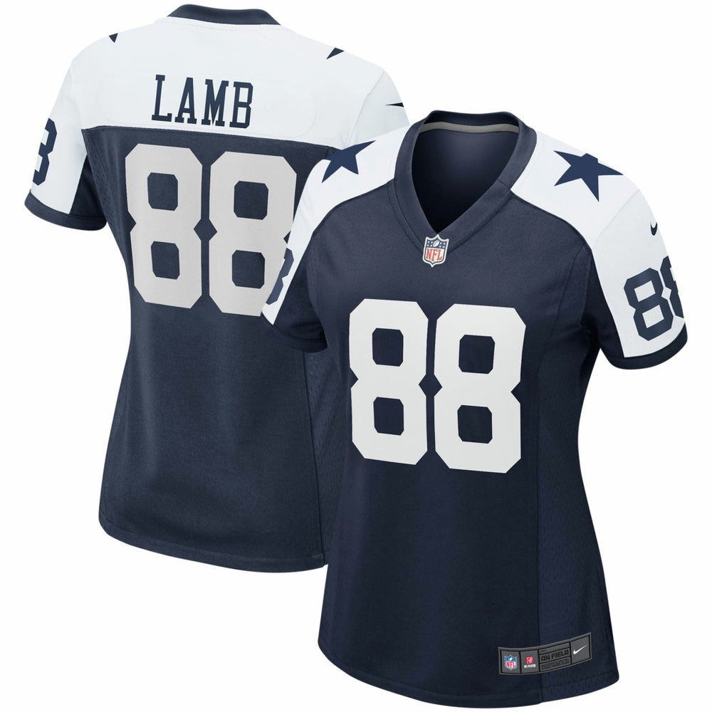 NFL CeeDee Lamb Dallas Cowboys Women's Alternate Game Team Jersey - Navy