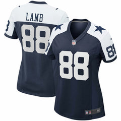 NFL CeeDee Lamb Dallas Cowboys Women's Alternate Game Team Jersey - Navy