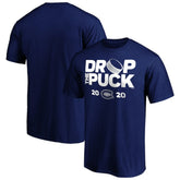 NHL Montreal Canadiens Drop the Puck T-Shirt - Royal