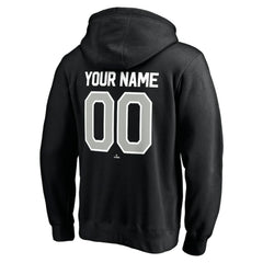 Chicago White Sox Personalized Winning Streak Name & Number Pullover Hoodie - Black Hoodies