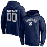 New York Yankees Personalized Winning Streak Name & Number Pullover Hoodie - Navy Hoodies