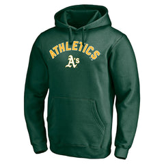 Athletics Personalized Winning Streak Name & Number Pullover Hoodie - Green Hoodies