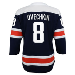 NHL Alexander Ovechkin Washington Capitals Youth 2020/21 Alternate Replica Player Jersey - Navy
