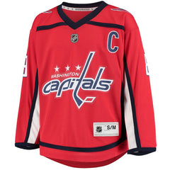 NHL Alexander Ovechkin Washington Capitals Youth Home Replica Player Jersey - Red