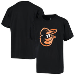 Baltimore Orioles Stitches Youth Team Logo T-Shirt - Black T-shirts