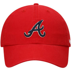 Atlanta Braves '47 Clean Up Adjustable Hat - Red Hats