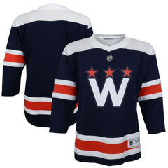 NHL Washington Capitals Youth 2020/21 Alternate Replica Jersey - Navy