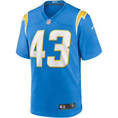 NFL Michael Davis Los Angeles Chargers Game Jersey - Powder Blue