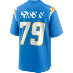 NFL Trey Pipkins III Los Angeles Chargers Game Jersey - Powder Blue
