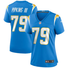 NFL Trey Pipkins III Los Angeles Chargers Women's Game Jersey - Powder Blue