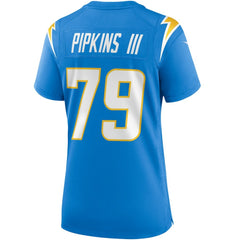 NFL Trey Pipkins III Los Angeles Chargers Women's Game Jersey - Powder Blue