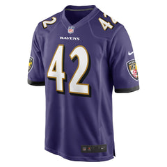 NFL Patrick Ricard Baltimore Ravens Game Jersey - Purple