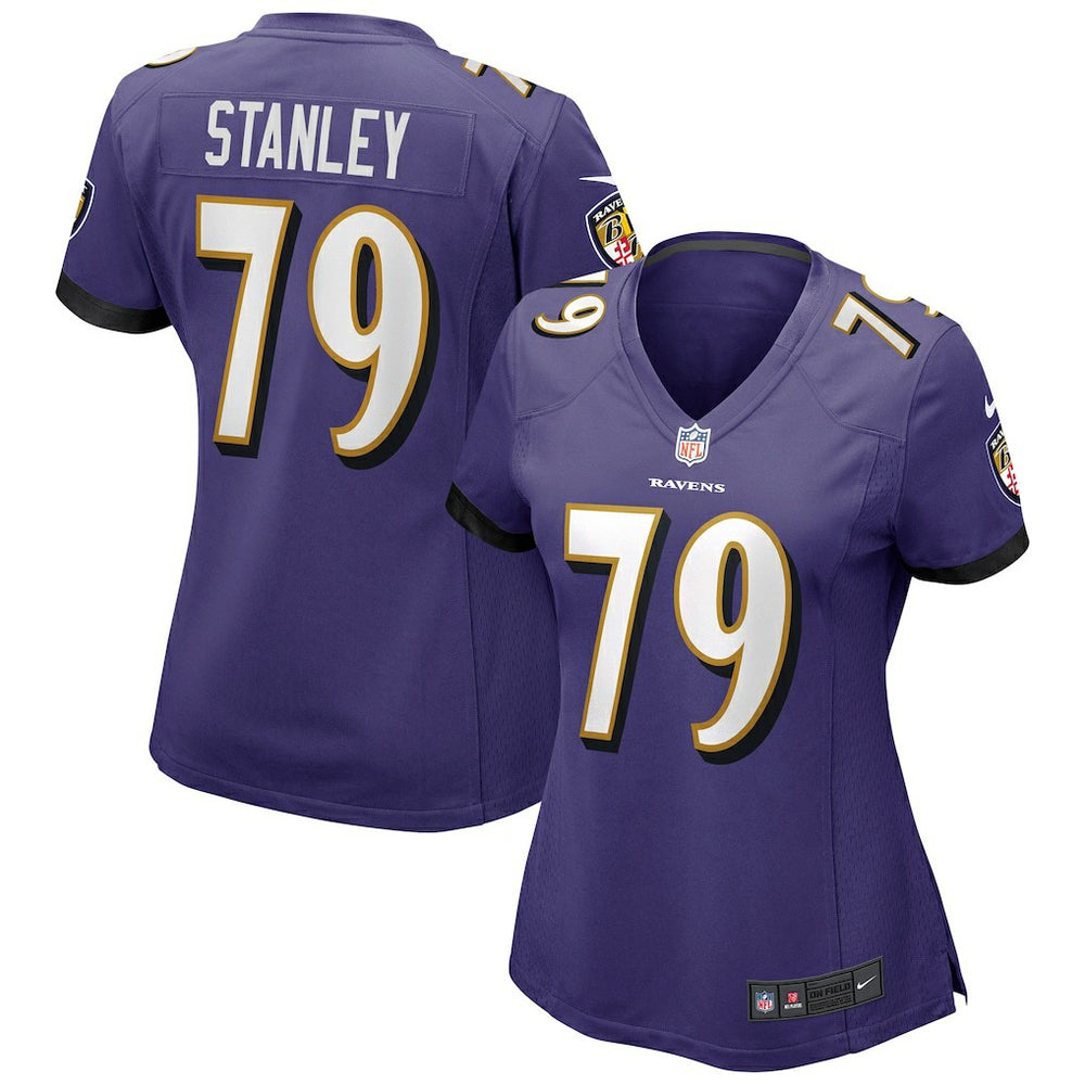 NFL Ronnie Stanley Baltimore Ravens Women's Game Jersey - Purple