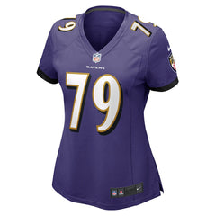 NFL Ronnie Stanley Baltimore Ravens Women's Game Jersey - Purple