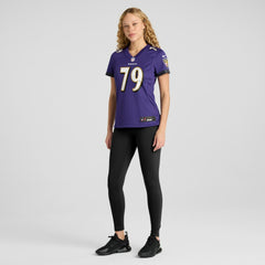 NFL Ronnie Stanley Baltimore Ravens Women's Game Jersey - Purple